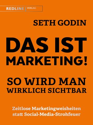 cover image of Das ist Marketing!